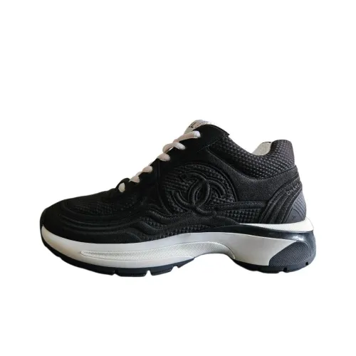 Chanel Низкий Топ Повседневная Обувь Женская Черная