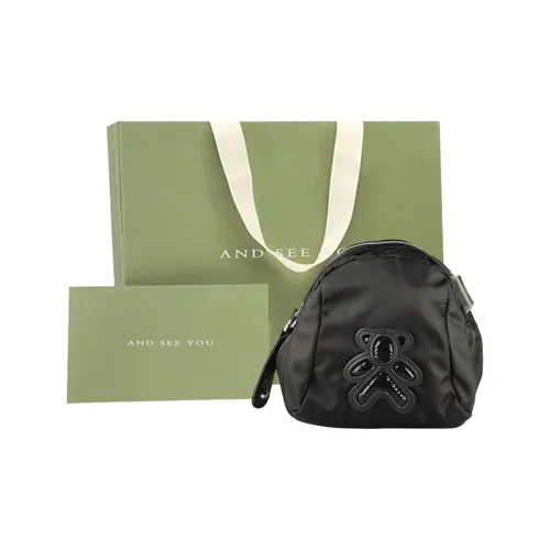 ANDSEEYOU Оксфорд Сумка через плечо Женская Черная
