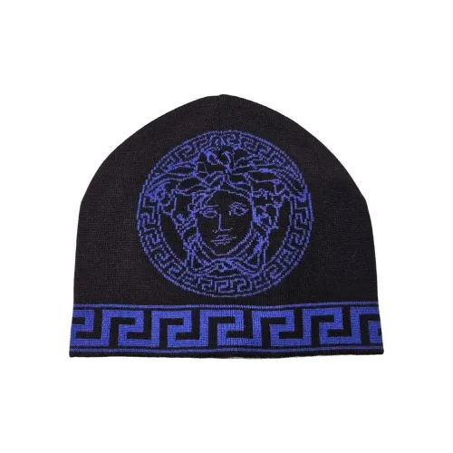 VERSACE Шерсть Бини Мужской Черный