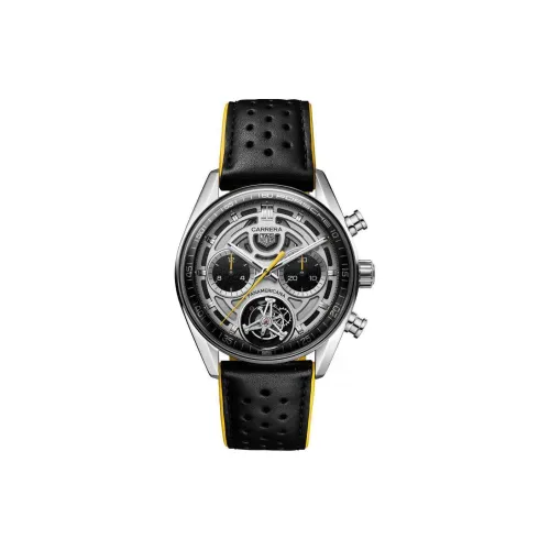 TAG HEUER Автоматический Механический Часы Мужские 42 мм Скелет
