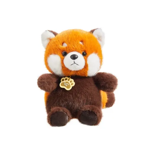 The Green Party Коллекция животных Красный Панда Енот Брелок Куклы Плюшевая кукла 18 см 25 см 13 см Рекомендуемый рост