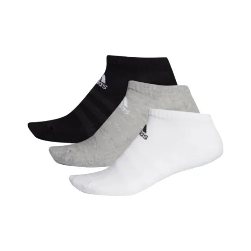 Adidas 3 шт Серый/белый/черный Унисекс Носки