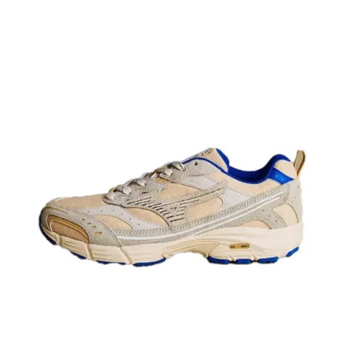Кроссовки Mizuno для бега, низкий топ, светло-коричневый, унисекс