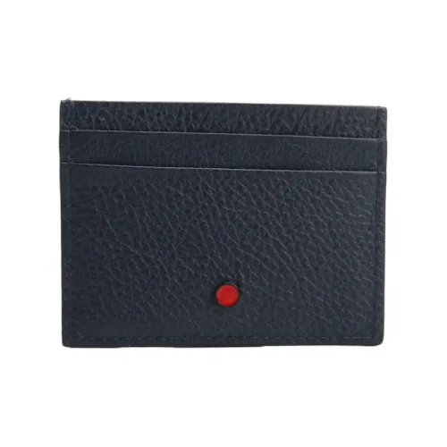 KITON Кожа Держатель для карт Мужской Черный