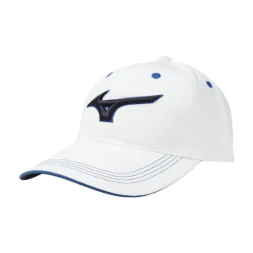Mizuno Хлопковая саржа Кепки Мужской Белый
