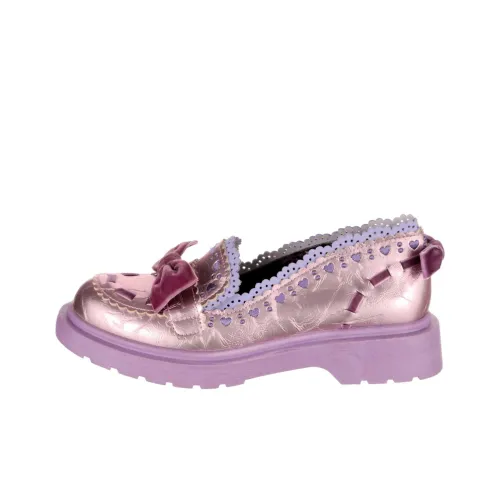 IRREGULAR CHOICE Lacey Loaf Лоферы Женские Розовый Фиолетовый