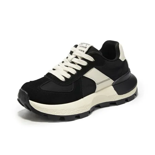 La Chapelle визуально увеличивает рост устойчивые к истиранию низкий топ кроссовки с толстой подошвой женские