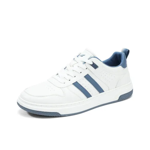 RED DRAGONFLY Туфли на плоской подошве Износостойкие и Легкие Низкий Топ Повседневный Мужской Белый Синий Черный Белый