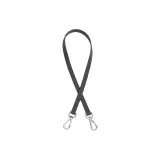 Металлический серый - Перфорированный серебристый ремешок + Короткий плечевой ремень с серебристой пряжкой [Перфорированный набор]