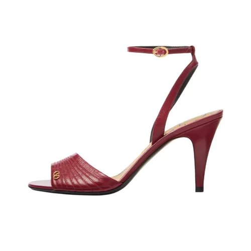 Valentino Ladycrush One Sandals с ремешком 8,5 см женские красный