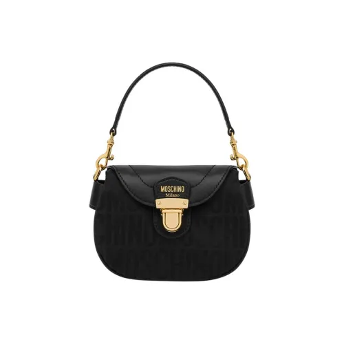 MOSCHINO Полиэстер Сумка Сумка через плечо Сумка через плечо Мини Женская Черная
