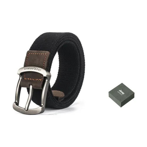 JEEP SPIRIT Полиэстер Кожаные ремни Унисекс 3,5 см