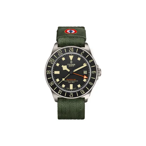 TUDOR Автоматический Механический Механизм Мужские Часы Leader Submariner Collection 42 мм Черные