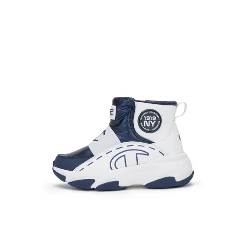 Champion Kids Высокие Топы Детские Ботинки Темно-Синие Children Возраст 3-7 Лет