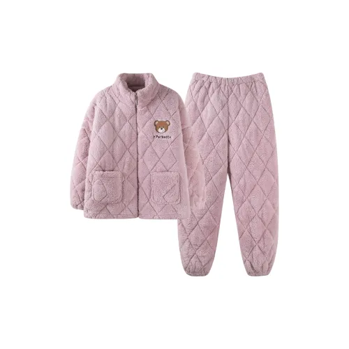 LEZIYUN Пижамный комплект женский фиолетовый