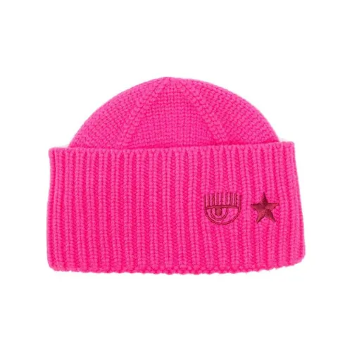 CHIARA FERRAGNI Акриловые шапки-бини Женские Розовые