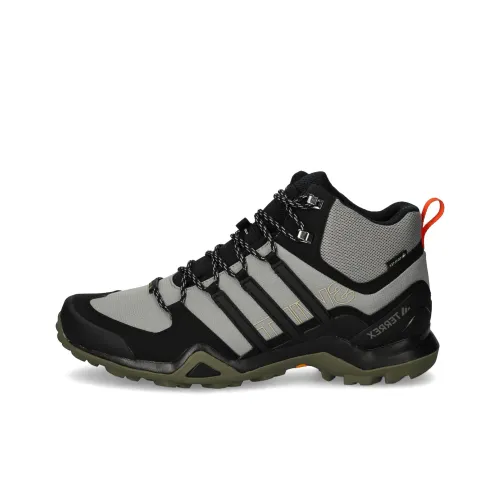 adidas Terrex SWIFT R2 Slip-resistant Abrasion-resistant MID Топ Походная обувь Мужская Серый
