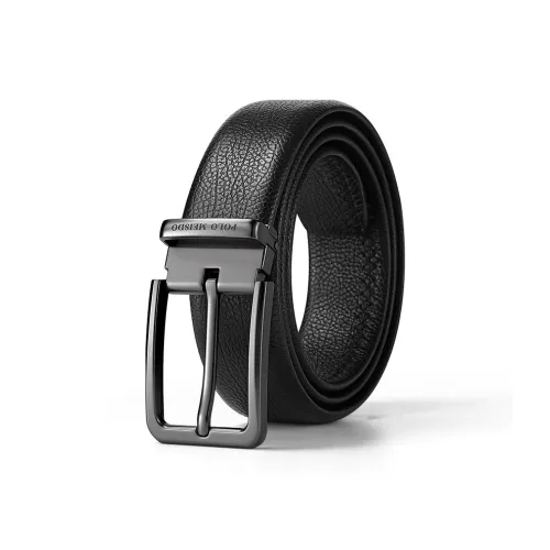 POLOMEISDO Топ Коровья Кожа Boyfriend Элегантность Ремень Премиум Набор в Коробке Мужской Металлический Ширина 3,5 см
