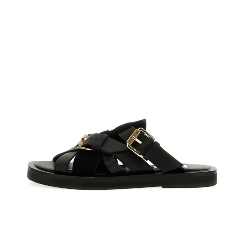 MOSCHINO Слипоны Мужской Черный