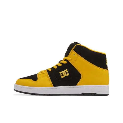 DC Shoes MANTECA 4 Скейтборд Кроссовки Высокие Желто-черные Мужские