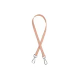 Лотосовый корень, пудра, перфорированный, серебряная пряжка + короткий плечевой ремень, серебряная пряжка [перфорированный набор]