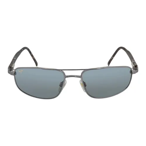 Maui Jim Металл Aviator Солнцезащитные очки Мужские Бронза