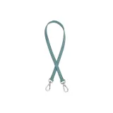 Озерно-голубой - Перфорированный Серебристая пряжка + Короткий Плечевой ремень Серебристая пряжка [Перфорированный Набор]