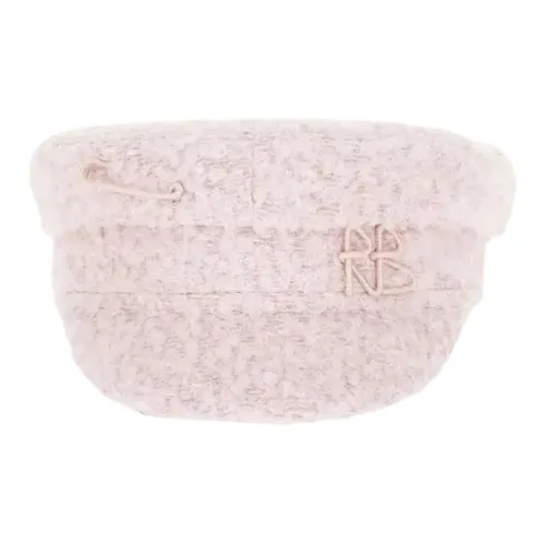 RUSLAN BAGINSKIY Шерсть Шапки и Кепки Женские Розовые