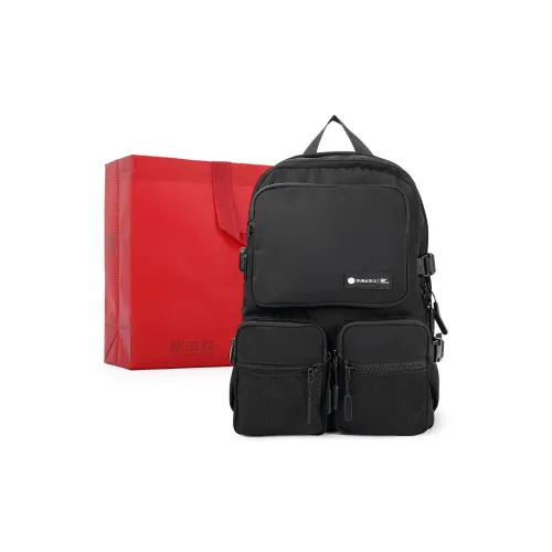 Dubaolu Ткань Рюкзак Стандартный Унисекс Черный