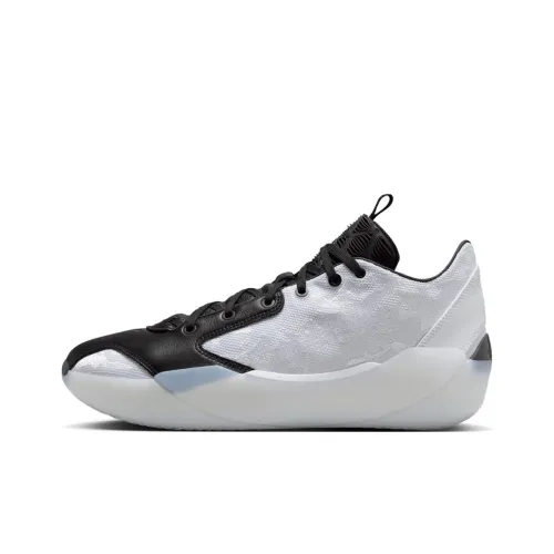 Jordan Air Джордан 39 Устойчивый к истиранию Дышащий MID Баскетбольные кроссовки Мужские Белый Черный