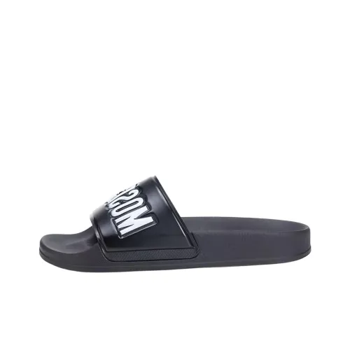 MOSCHINO Слипоны Женские Черные