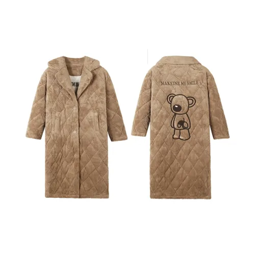 Kerener Коричневый Женские Банные халаты