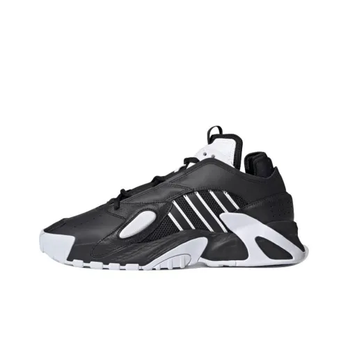 Adidas Originals Streetball Амортизаторы Резистентная Низкая Баскетбольная Кроссовка Унисекс Черно-белая