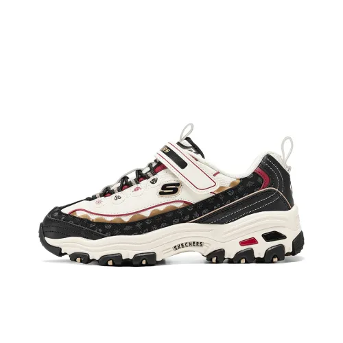 Skechers Низкий Топ Casual Черный Белый