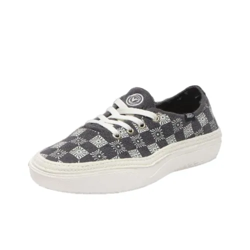 Vans Circle Vee Повседневный Низкий Топ Синий Унисекс