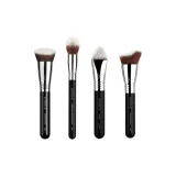 Тональная основа, маскирующий макияж, набор щеток, 4 штуки