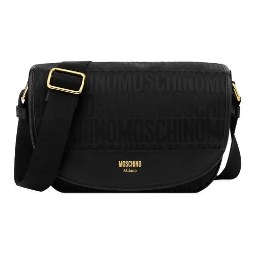 MOSCHINO Полиэстер Сумка через плечо Мини Женская Черная