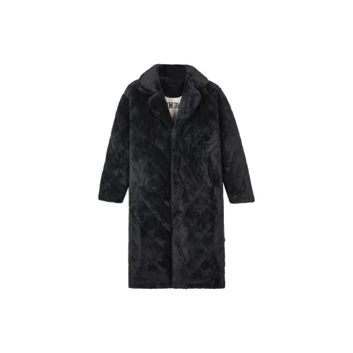 Kerener Банные халаты Мужской Угольный черный