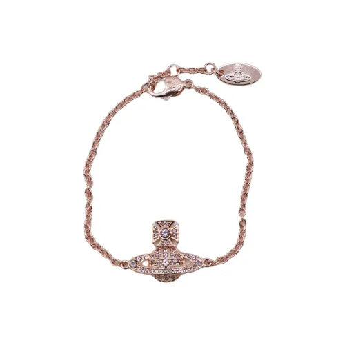 Vivienne Westwood Pink Gold Brass Браслеты Женские
