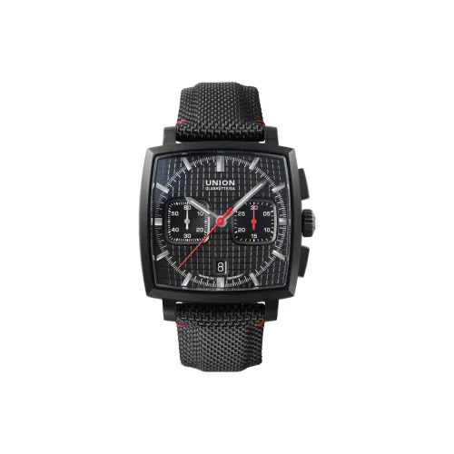 UNION GLASHUTTE/SA Автоматический Механический Механизм Мужские Часы 41 мм Черный