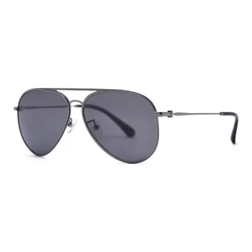 PORTS Пластина And Металл Aviator Солнцезащитные очки Мужской Темный Металл