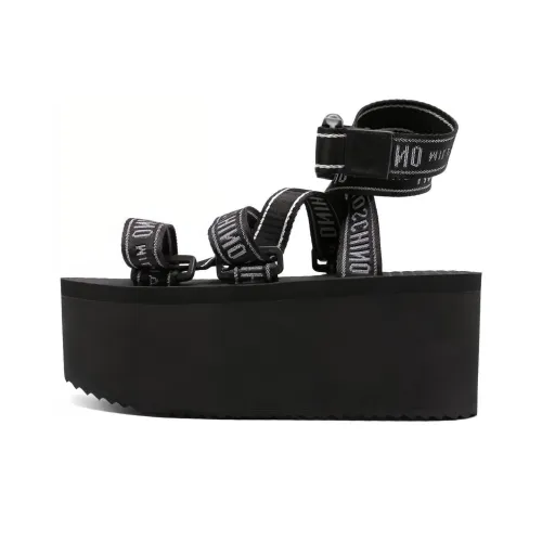 MOSCHINO One Ремешок Сандалии Женские Черные