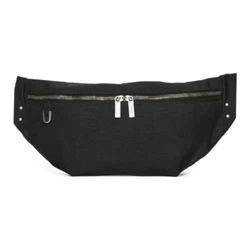 RICK OWENS совместный бренд RO Нейлон Бананка Большая Мужская Черная