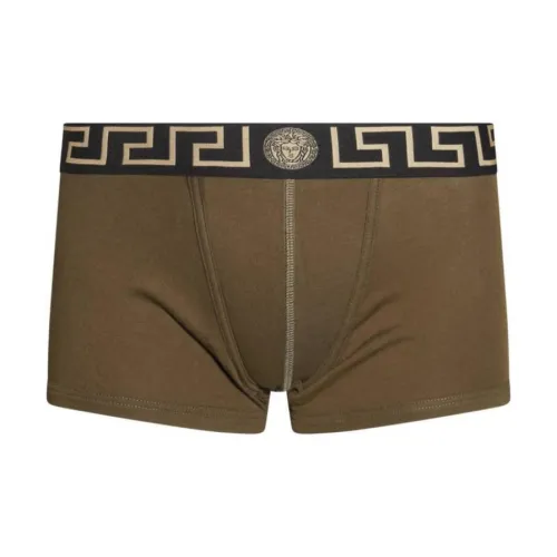 VERSACE Трусы Мужские 1 Пачка Темно-оливковый