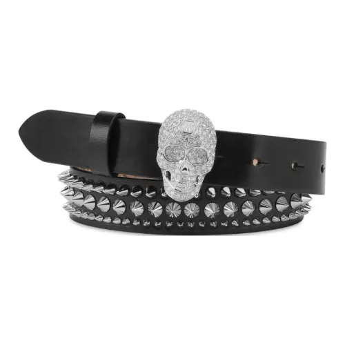 PHILIPP PLEIN Пластик Кожаные ремни Женские