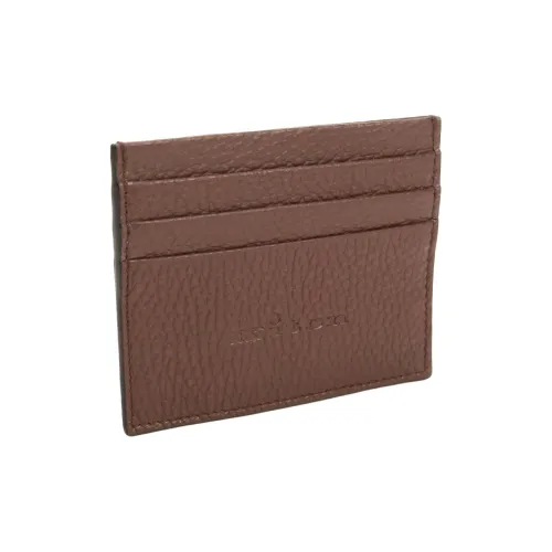 KITON Кожа Держатель для карт Мужской Коричневый