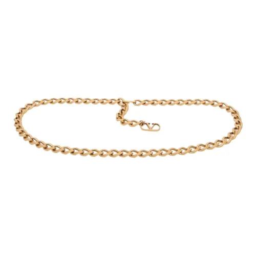 Valentino Латунь Цепи для талии Женские Золотые