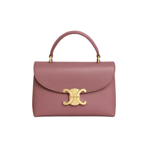 CELINE TEEN NINO Коровья кожа Сумка Женская Винтаж Розовая