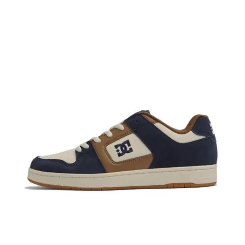 DC Shoes MANTECA 4 Повседневные Низкие Кеды Синий Коричневый Мужские