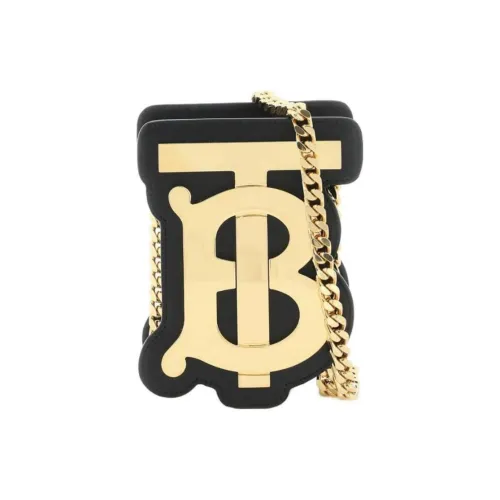 Burberry Сумка через плечо из коровьей кожи мини-сумка женская черная